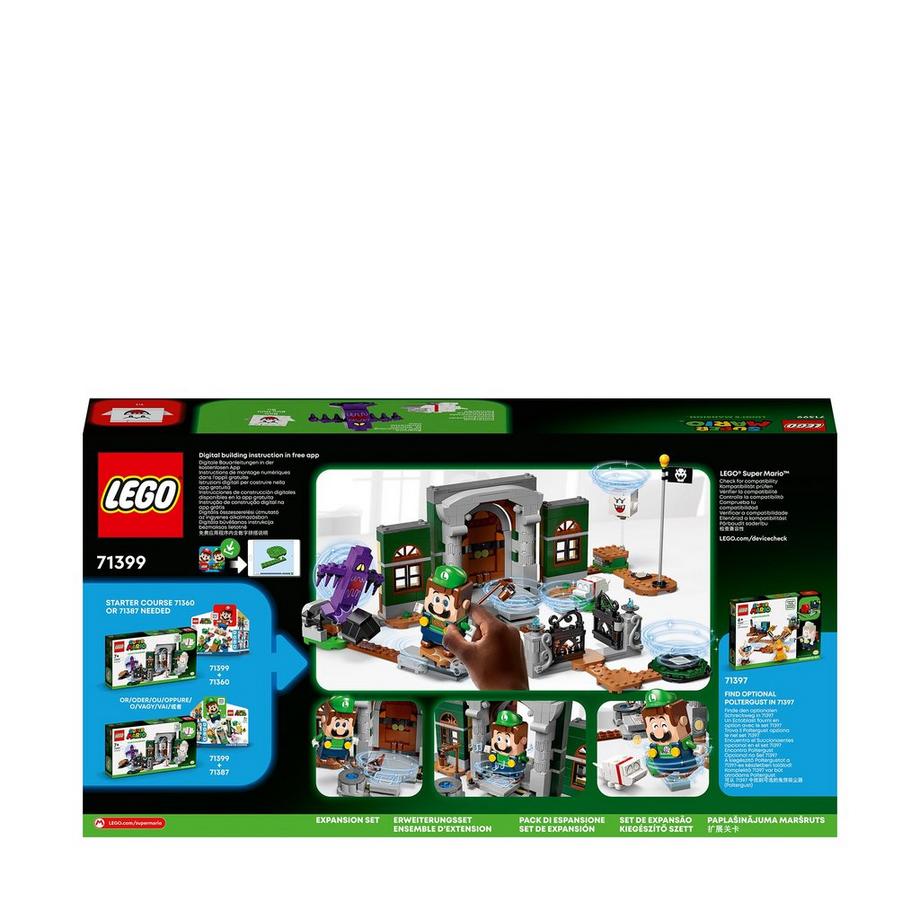 LEGO®  71399 Ensemble d'extension L’entrée de Luigi’s Mansion™ 