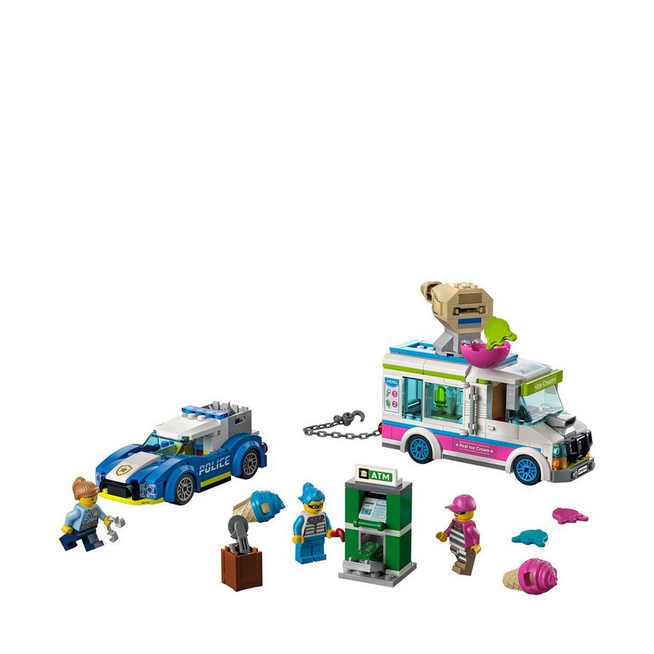LEGO®   60314 Il furgone dei gelati e l’inseguimento della polizia 