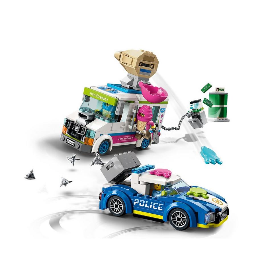 LEGO®   60314 Il furgone dei gelati e l’inseguimento della polizia 