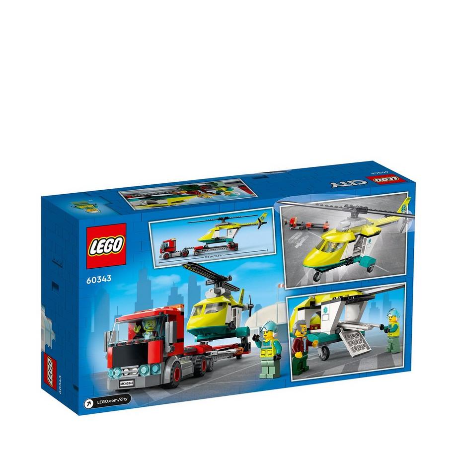 LEGO®  60343 Le transport de l’hélicoptère de secours 