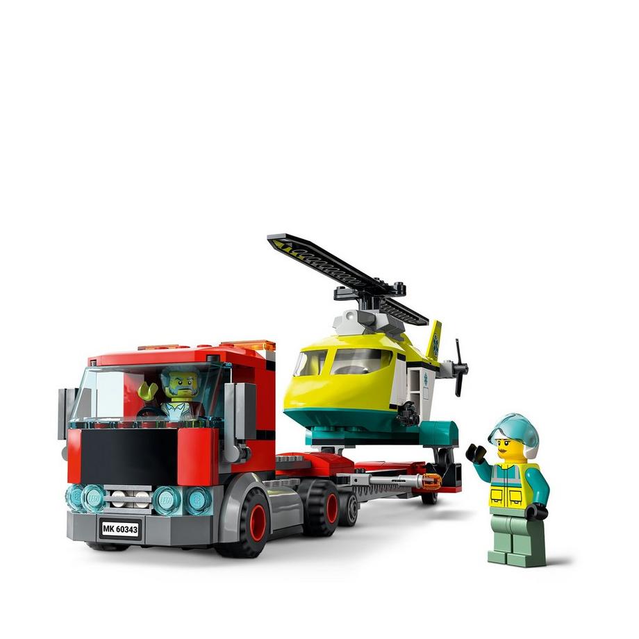 LEGO®  60343 Le transport de l’hélicoptère de secours 
