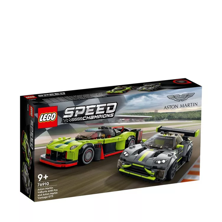 LEGO 76910 Aston Martin Valkyrie AMR Pro & Aston Martin Vantage GT3online kaufen MANOR