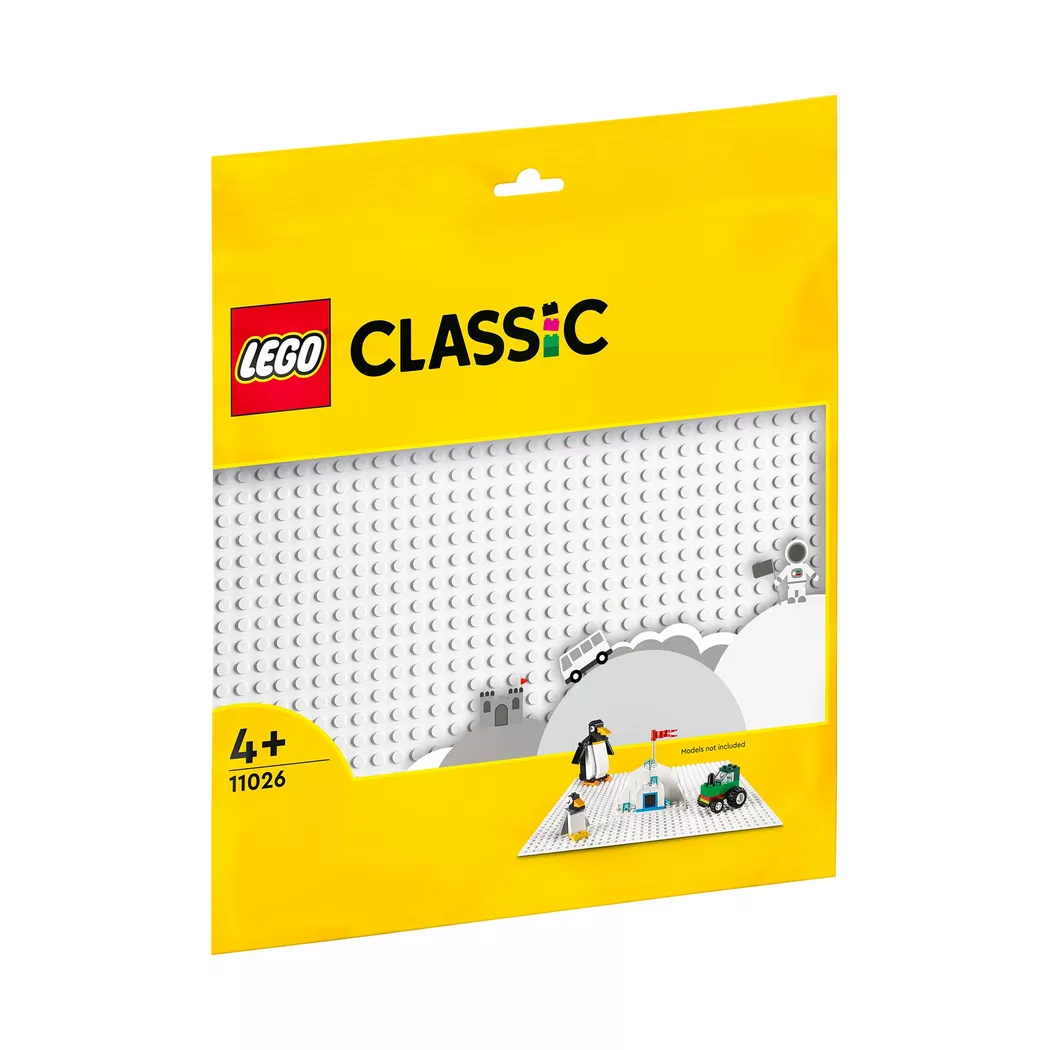 LEGO® - 11026 Weiße Bauplatt, 11026 Weiße Bauplatte, Multicolor