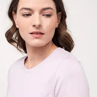 Manor Woman  T-shirt girocollo, manica corta Violetto