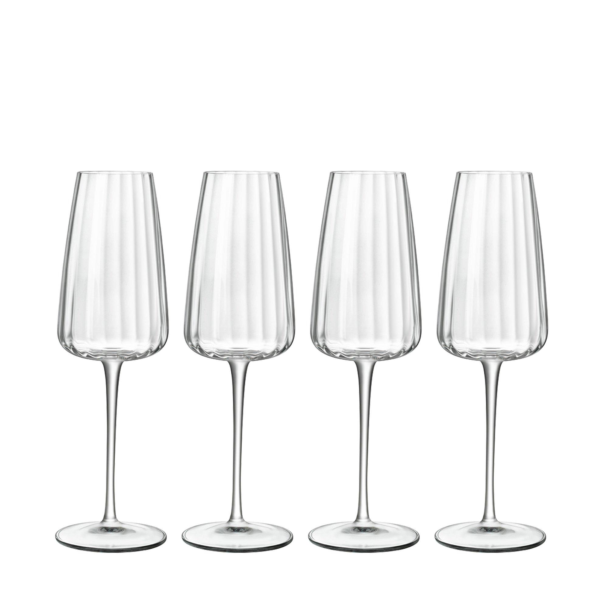 Image of BORMIOLI LUIGI Champagnerglas, 4 Stück Optica - 210ml