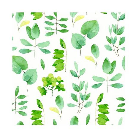 Paper + Design Serviettes en papier, 20 pièces Fresh Leaves 