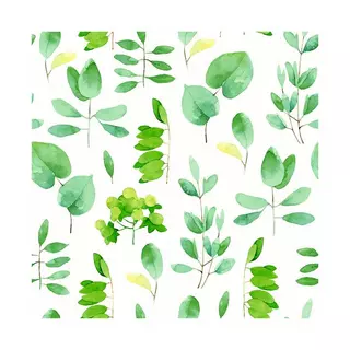 Paper + Design Tovaglioli di carta, 20 pezzi Fresh Leaves Verde