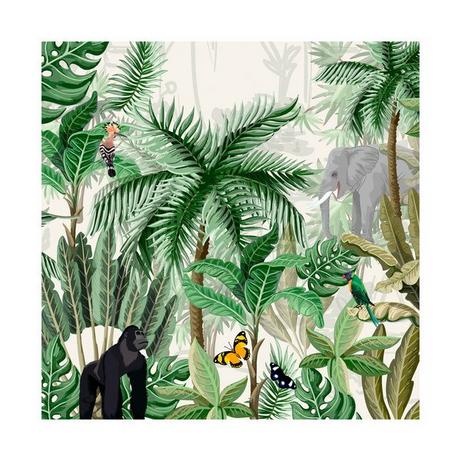 Paper + Design Serviettes en papier, 20 pièces Rainforest 