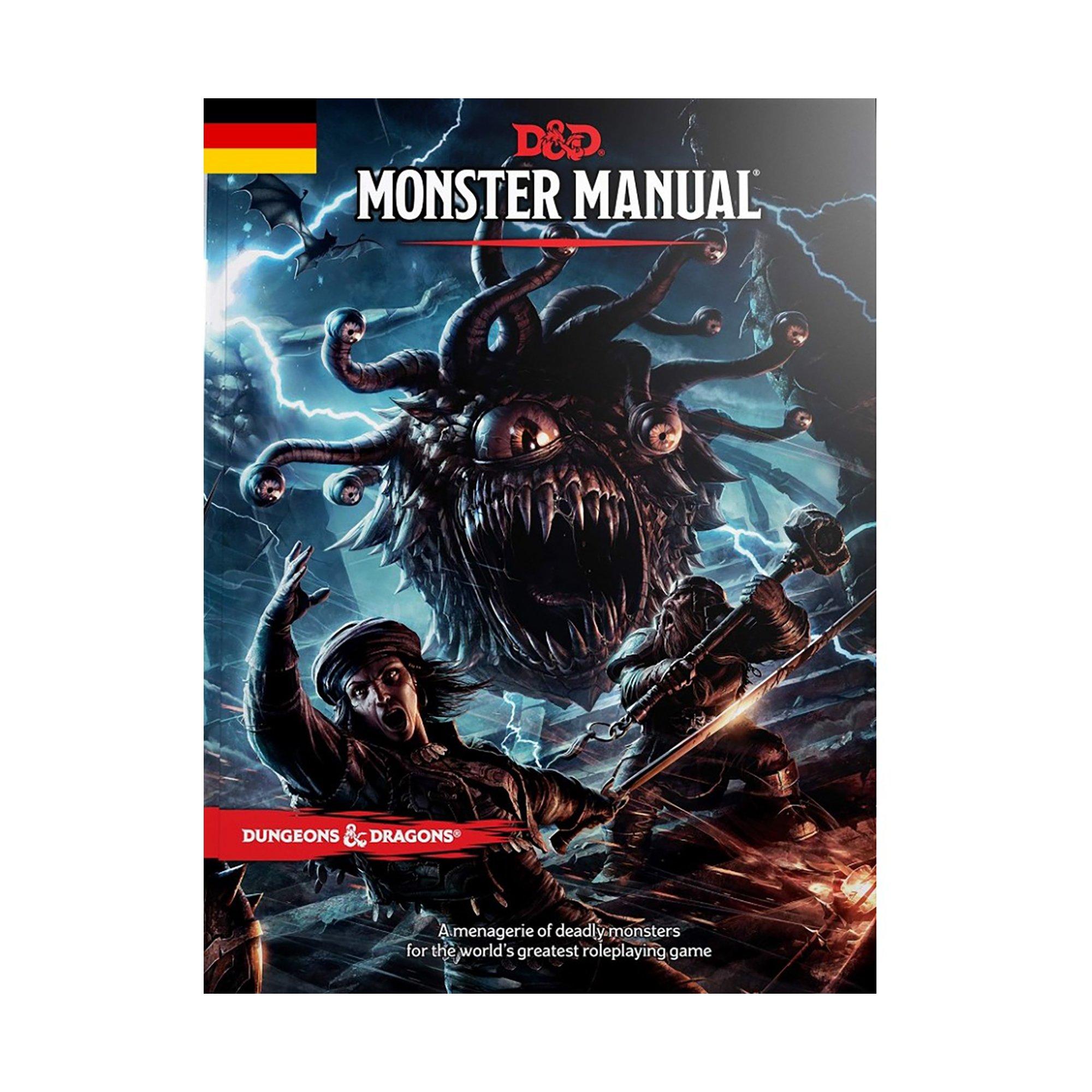 Image of D&ds Basic Rules Monsters Manual, Deutsch Unisex Multicolor