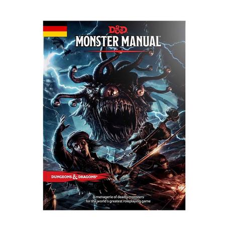 Wyzards  D&Ds Basic Rules Monsters Manual, Deutsch 