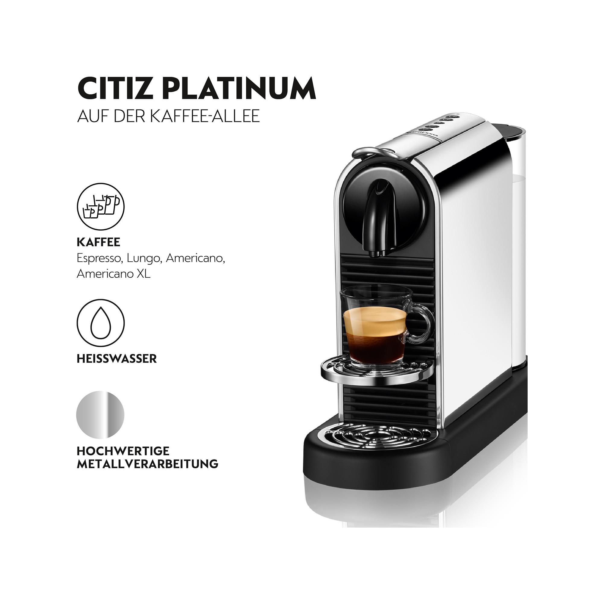 DeLonghi Machine Nespresso Citiz Platinium EN220.M 