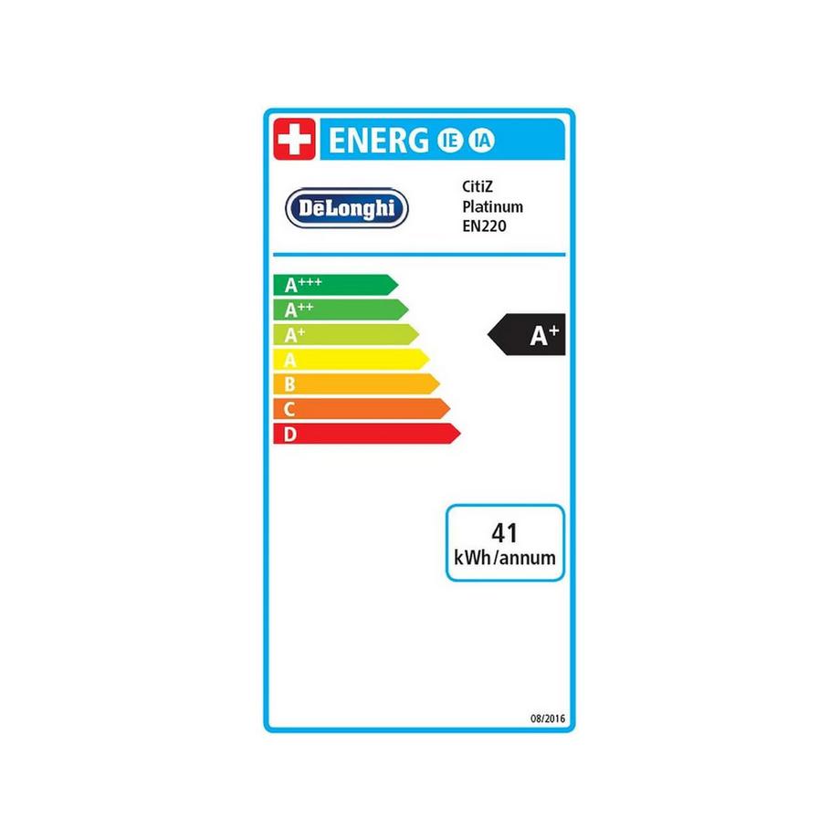 DeLonghi Nespressomaschine Citiz Platinum Titan EN220.T 