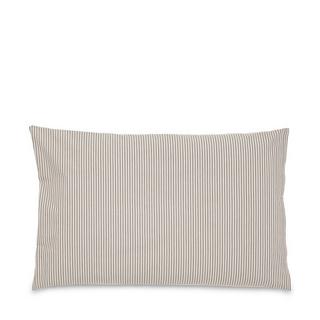Manor Kai Taie d'oreiller en percale de coton rayée  