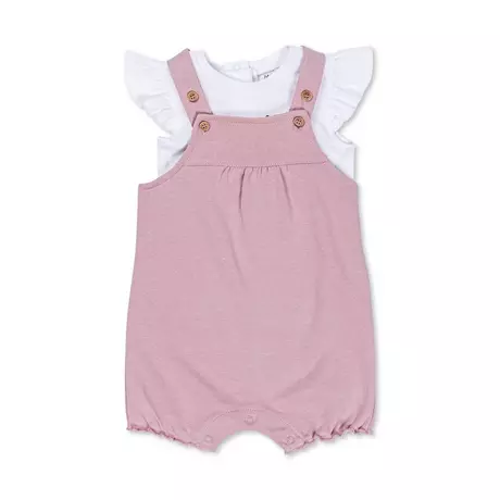 Manor Baby Set: top & shorts  Rosa
