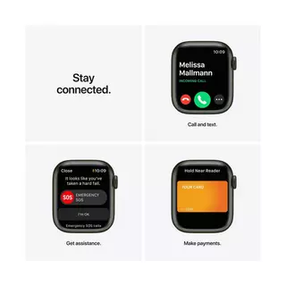 Apple Apple Watch Series 7, Aluminium, GPS, 41mm Smartwatch Grün