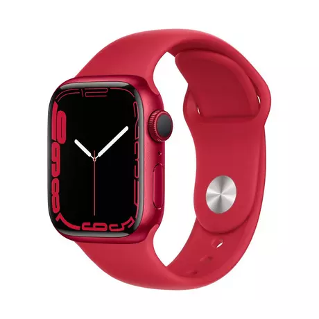 Apple Apple Watch Series 7, aluminium, GPS, 41mm Smartwatch Rouge