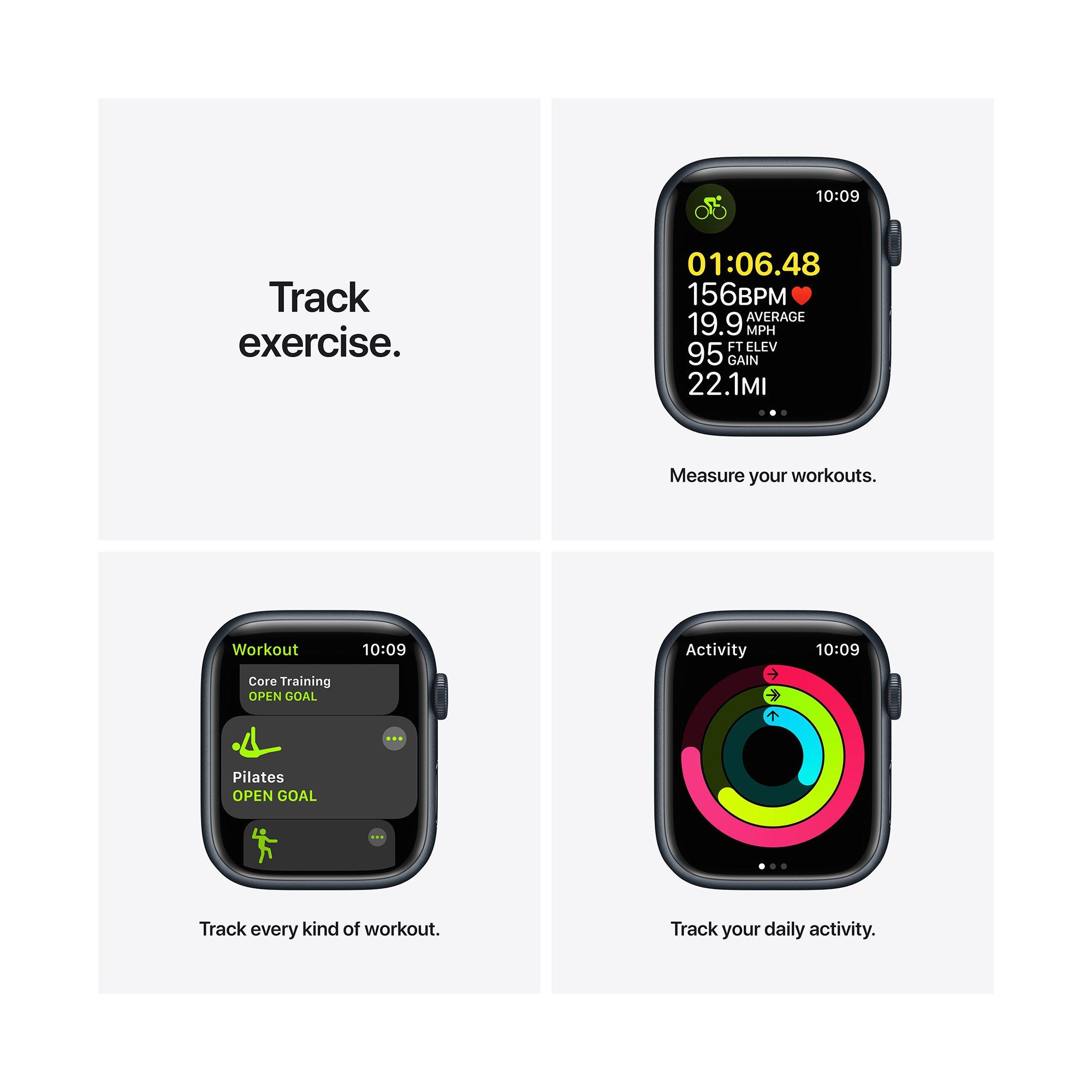 Apple Apple Watch Series 7, Aluminium, GPS, 45mm Smartwatch 