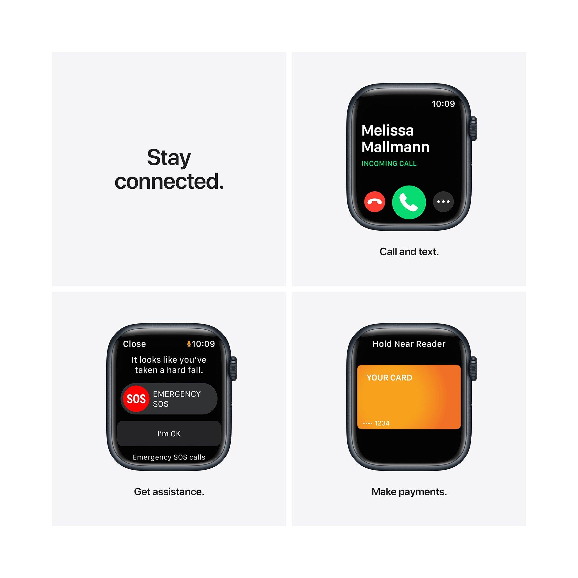 Apple Apple Watch Series 7, Aluminium, GPS, 45mm Smartwatch 