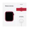 Apple Apple Watch Series 7, alluminio, GPS + Cellular, 41mm Smartwatch Rosso