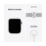 Apple Apple Watch Nike Series 7, alluminio, GPS, 41mm Smartwatch Bianco