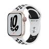 Apple Apple Watch Nike Series 7, Aluminium, GPS + Cellular, 41mm Smartwatch Weiss