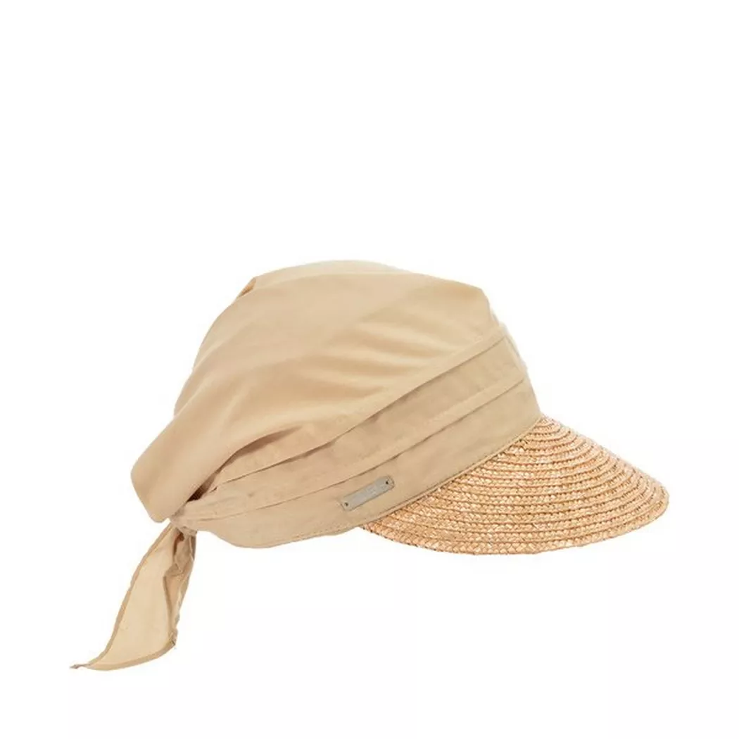 Seeberger - Cap, für Damen, Sand, Größe Onesize