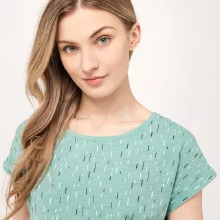 Manor Woman  T-shirt girocollo, manica corta Verde Acqua