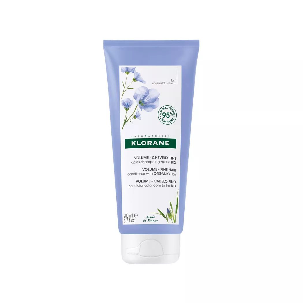 KLORANE - Volumen-Pflegebalsam, BIO-Lein, 200 ml