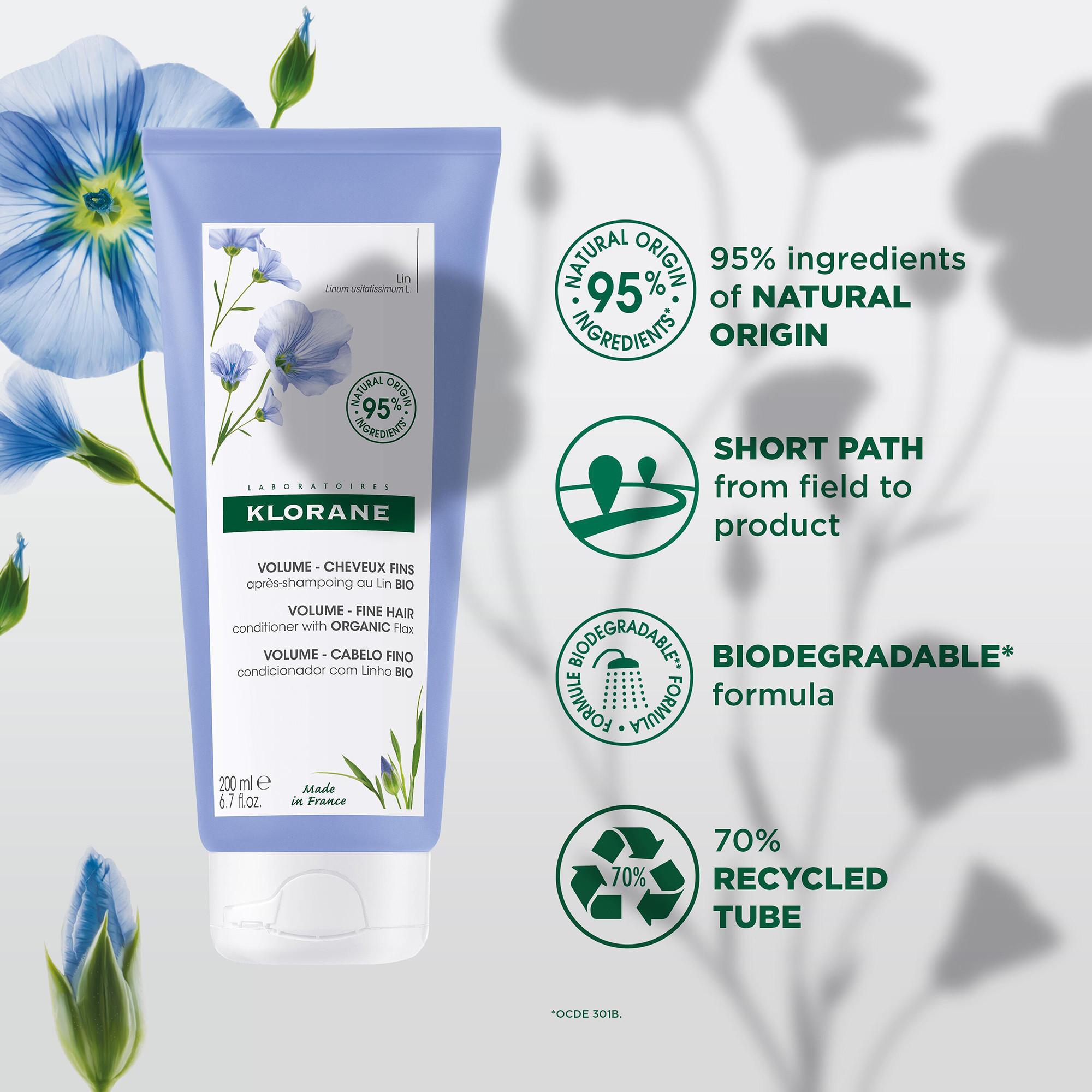 KLORANE Lin BIO Baume de soin volume 