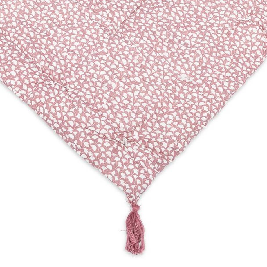 Manor Talono Couverture Matelassée à Motifs avec Glands  