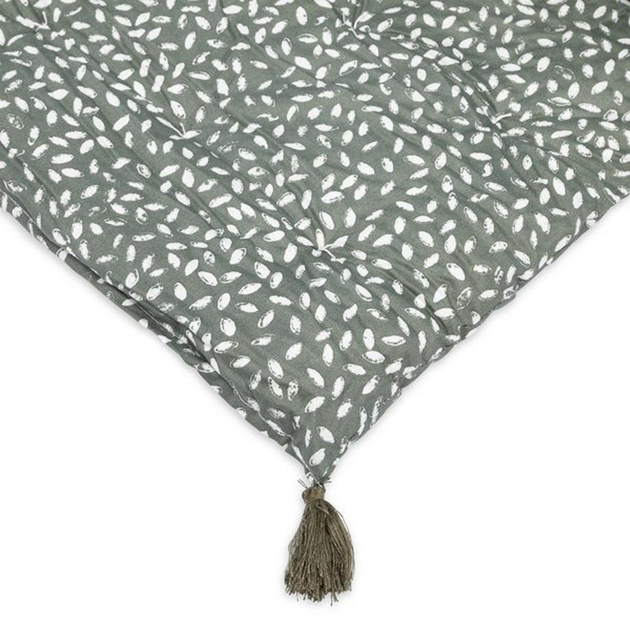 Manor Talono Couverture Matelassée à Motifs avec Glands  