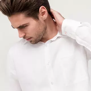 BOSS ORANGE Camicia a maniche lunghe RELEGANT_5 Bianco