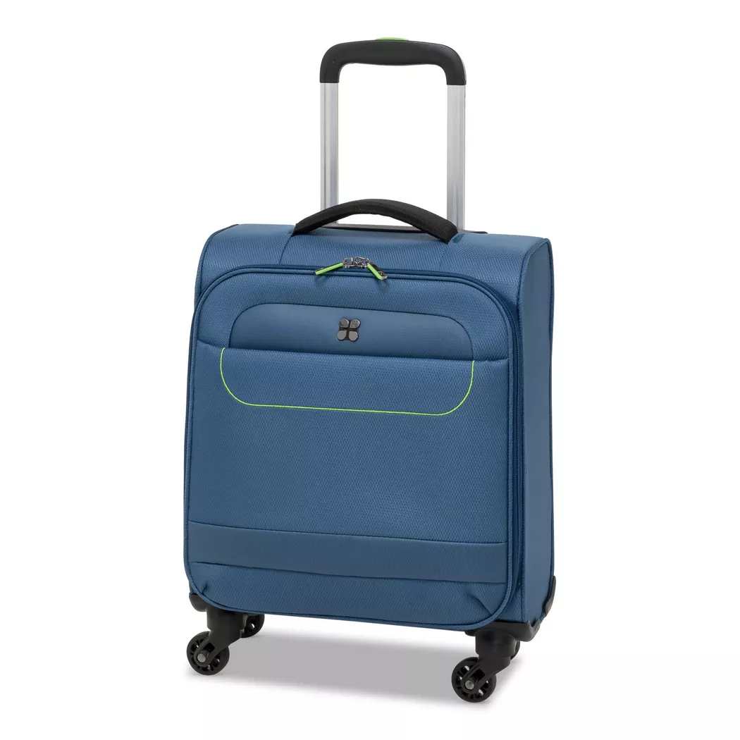 Manor - Weichschalenkoffer, Spinner, 45 cm, Weichschalenkoffer, Spinner, 45cm, Blau