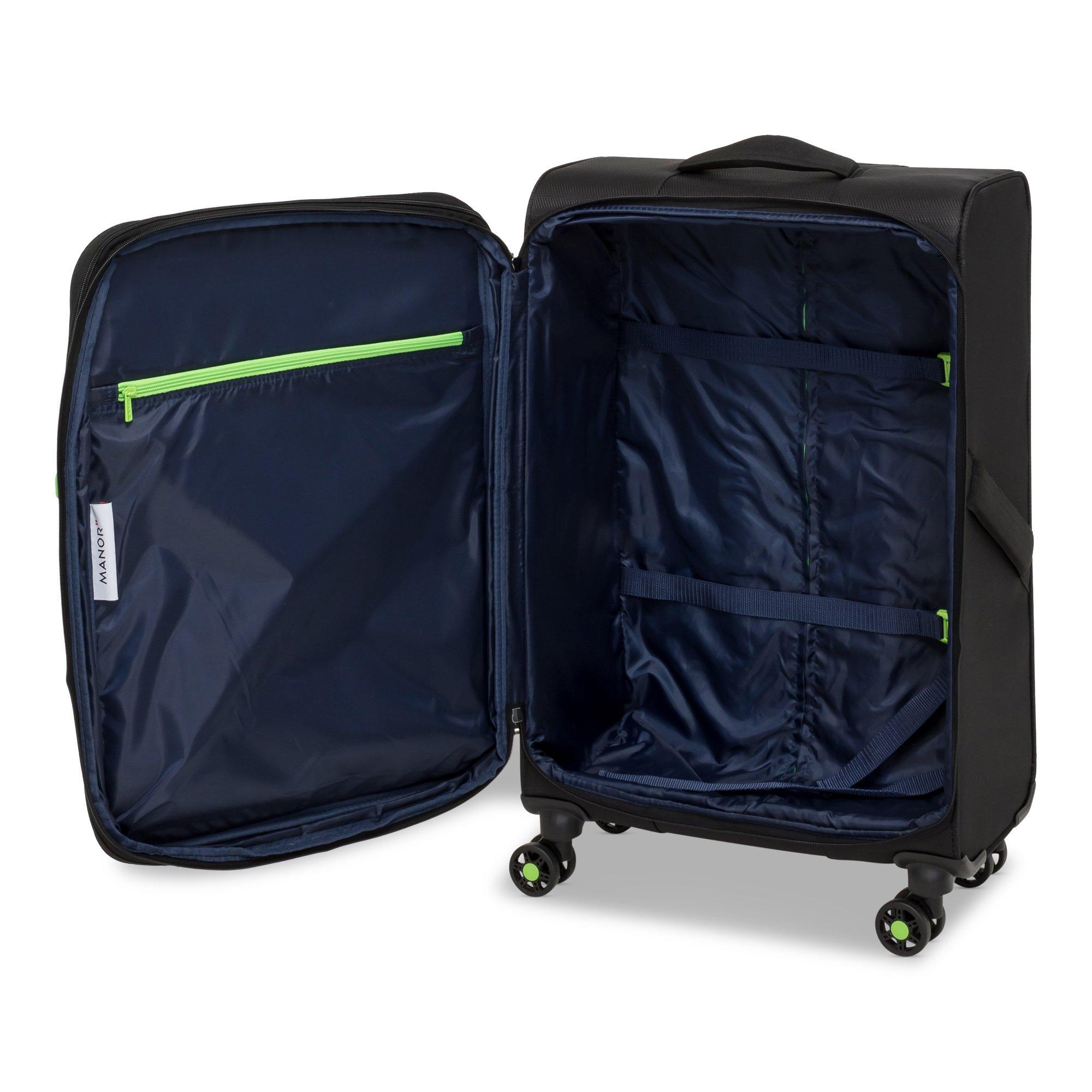 Manor 67 CM, Valise souple Spinner Ultralight 3.0 