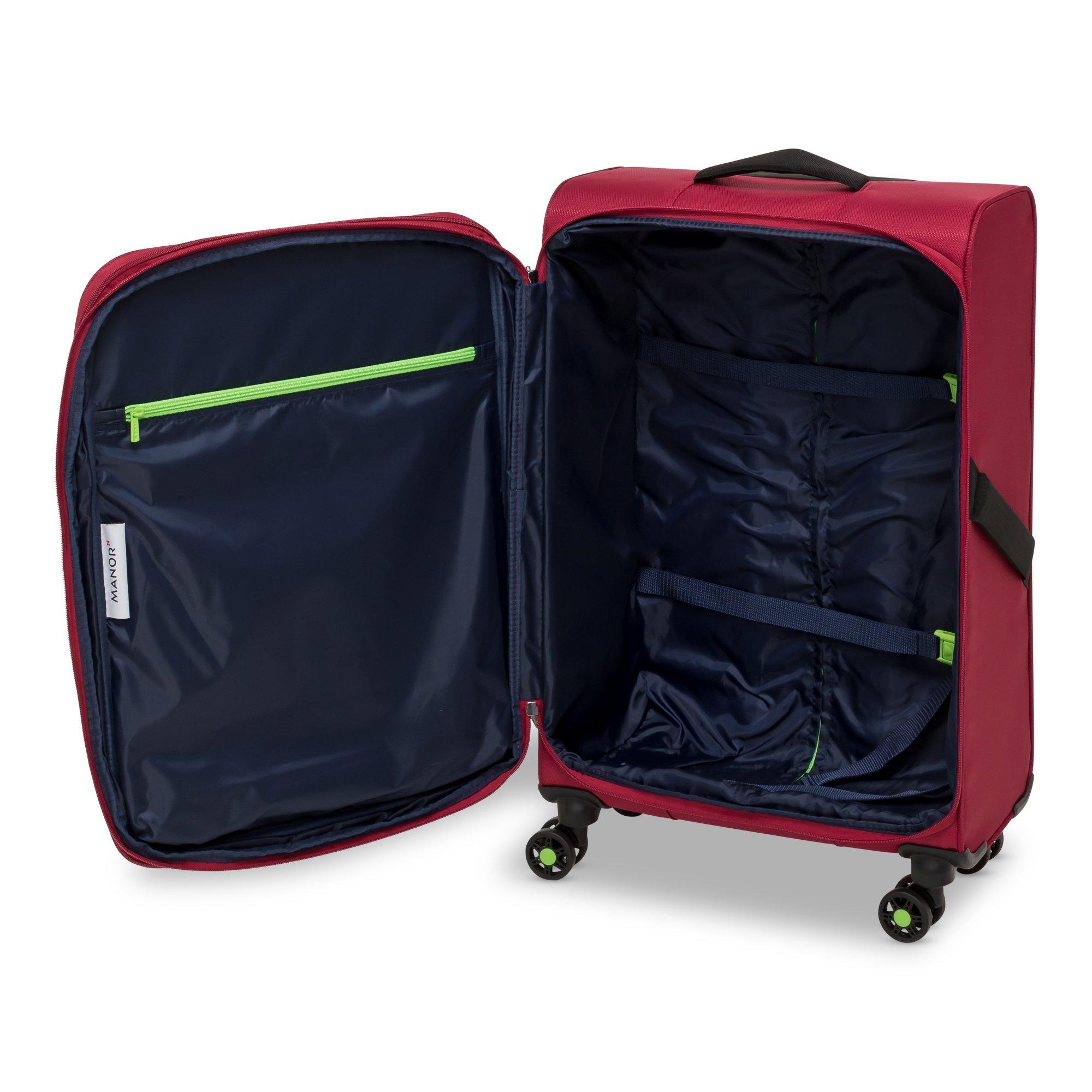 Manor 67 CM, Valise souple Spinner Ultralight 3.0 