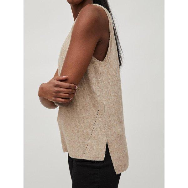 VILA Débardeur sans manches col en V  