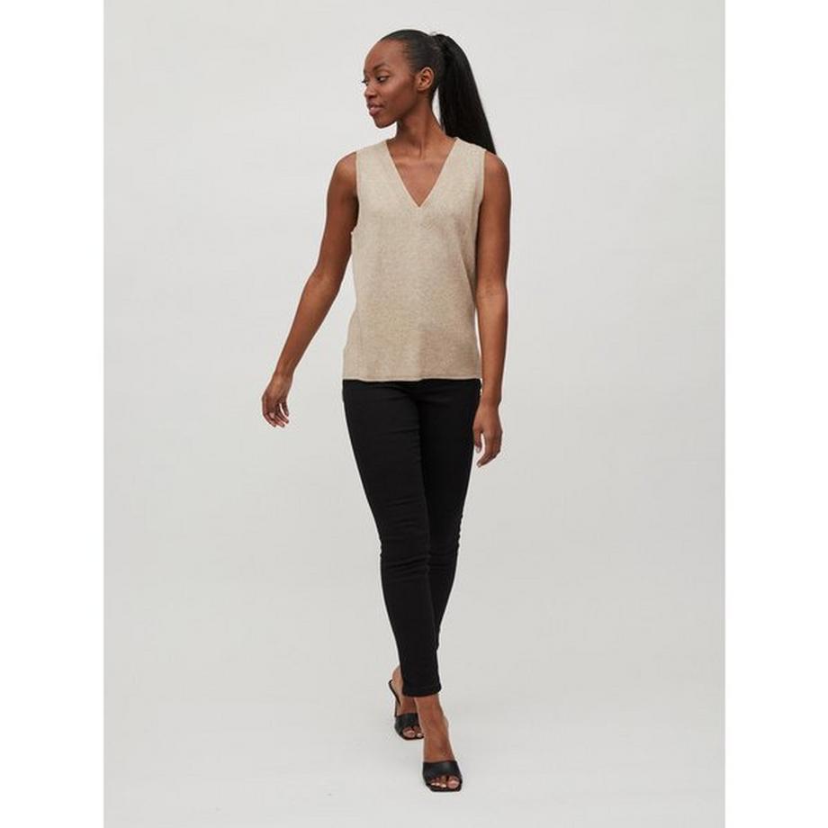 VILA Débardeur sans manches col en V  