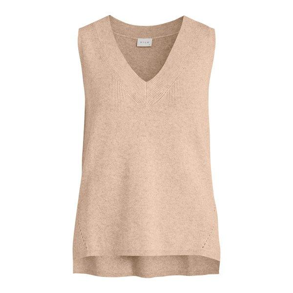VILA Débardeur sans manches col en V  