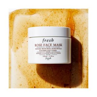 Fresh  Set Soy Face Cleanser + Rose Face Mask + Rose Deep Hydration Face Cream 