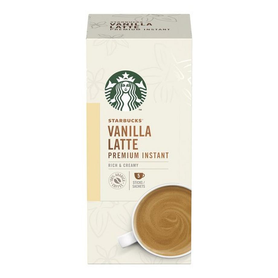 STARBUCKS  Vanilla Latte, Premium Instant 