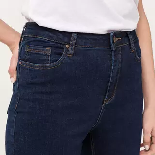 Manor Woman  Jeans, Straight Leg Fit Blu Denim Scuro