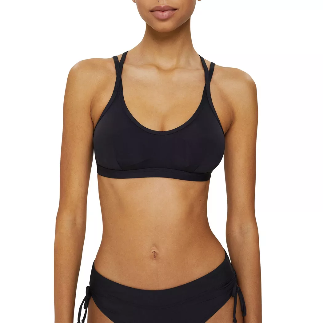 Esprit Tura Beach AY Bikini Top Black 36