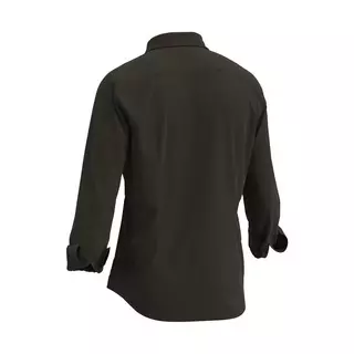 strellson Camicia a maniche lunghe Core Hemd Leinen Verde 1
