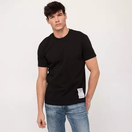 strellson T-Shirt Tamo T-Shirt print Nero opaco