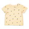 Manor Baby T-shirt, col rond, manches courtes  Jaune