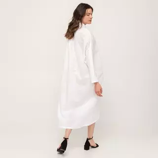 Manor Woman  Abito a camicia, manica lunga Bianco
