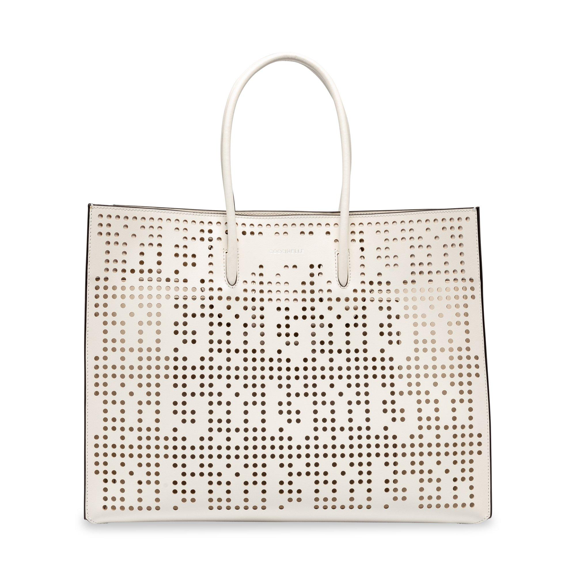 Image of COCCINELLE COCCINELLE MYRTHA PERFOREE Shopping-Bag - ONE SIZE