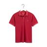 GANT Polo, Classic Fit, manica corta D2. SUNFADED PIQUE SS RUGGER Rosso