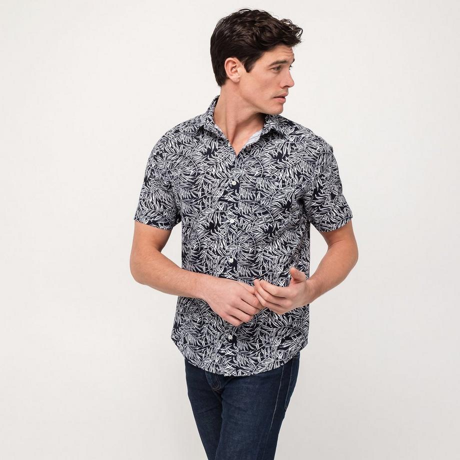 Chemise, manches courtes