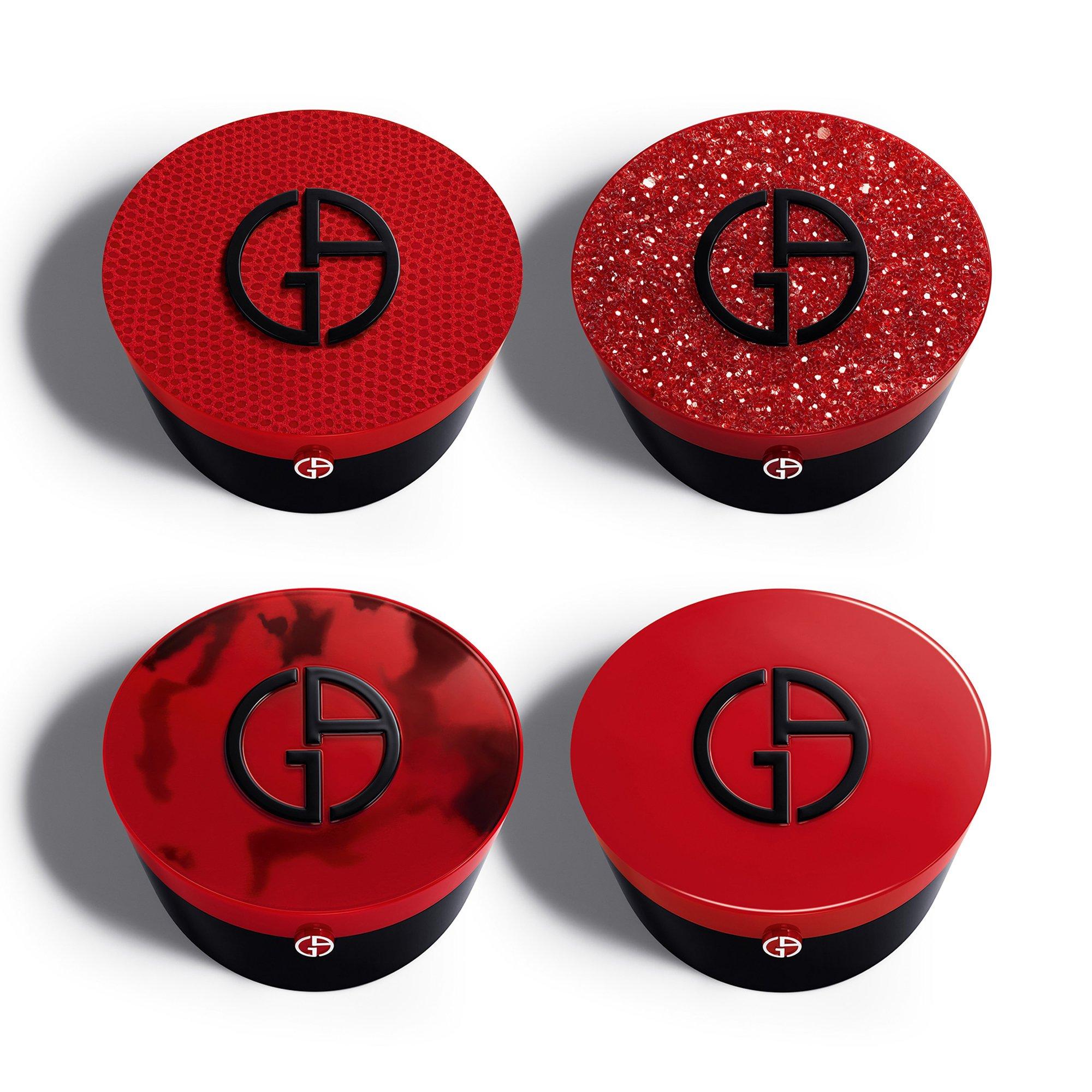 Image of ARMANI Red Cushion Lacquer Case